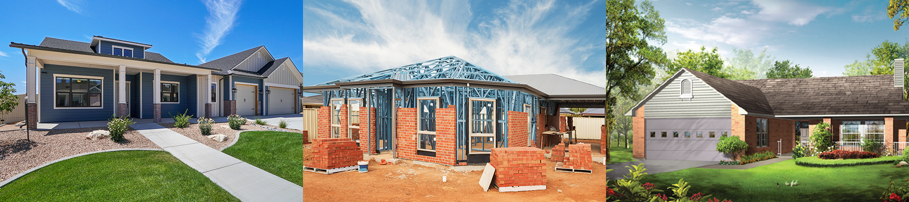photo of houses modern structural system makes steel building kits for side by side